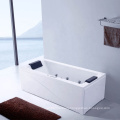 Rectangular surfing massage Double bath tub Acrylic bathtub spa